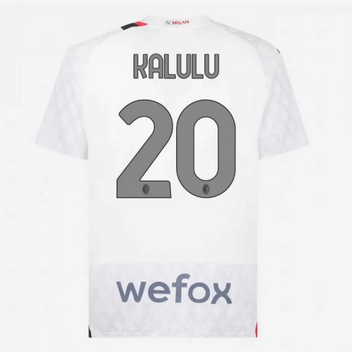 Camiseta AC Milan Kalulu 20 Segunda 2023-24 Camiseta AC Milan Kalulu 20 Segunda 2023-24
